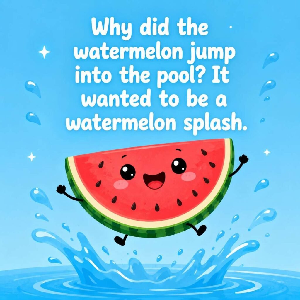 Best Watermelon Pick-Up Lines—Funny Watermelon Puns for kids