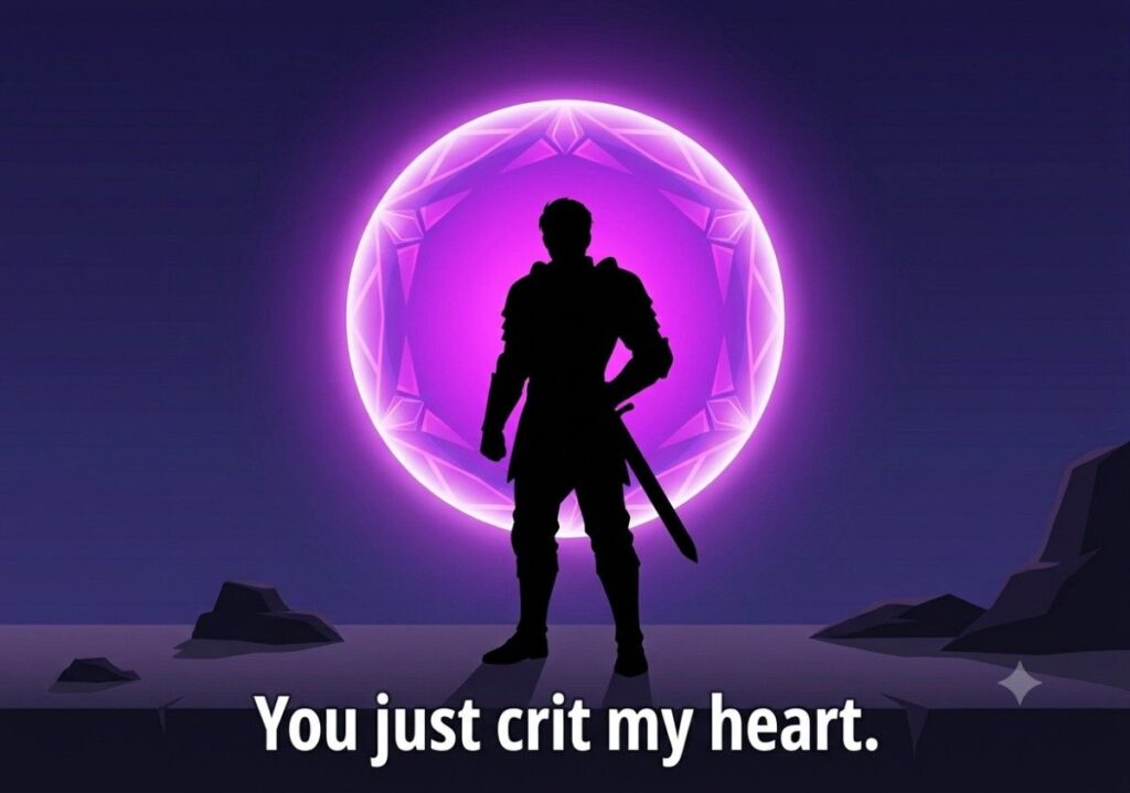 Short path of exile pick up lines image with a simple exile silhouette