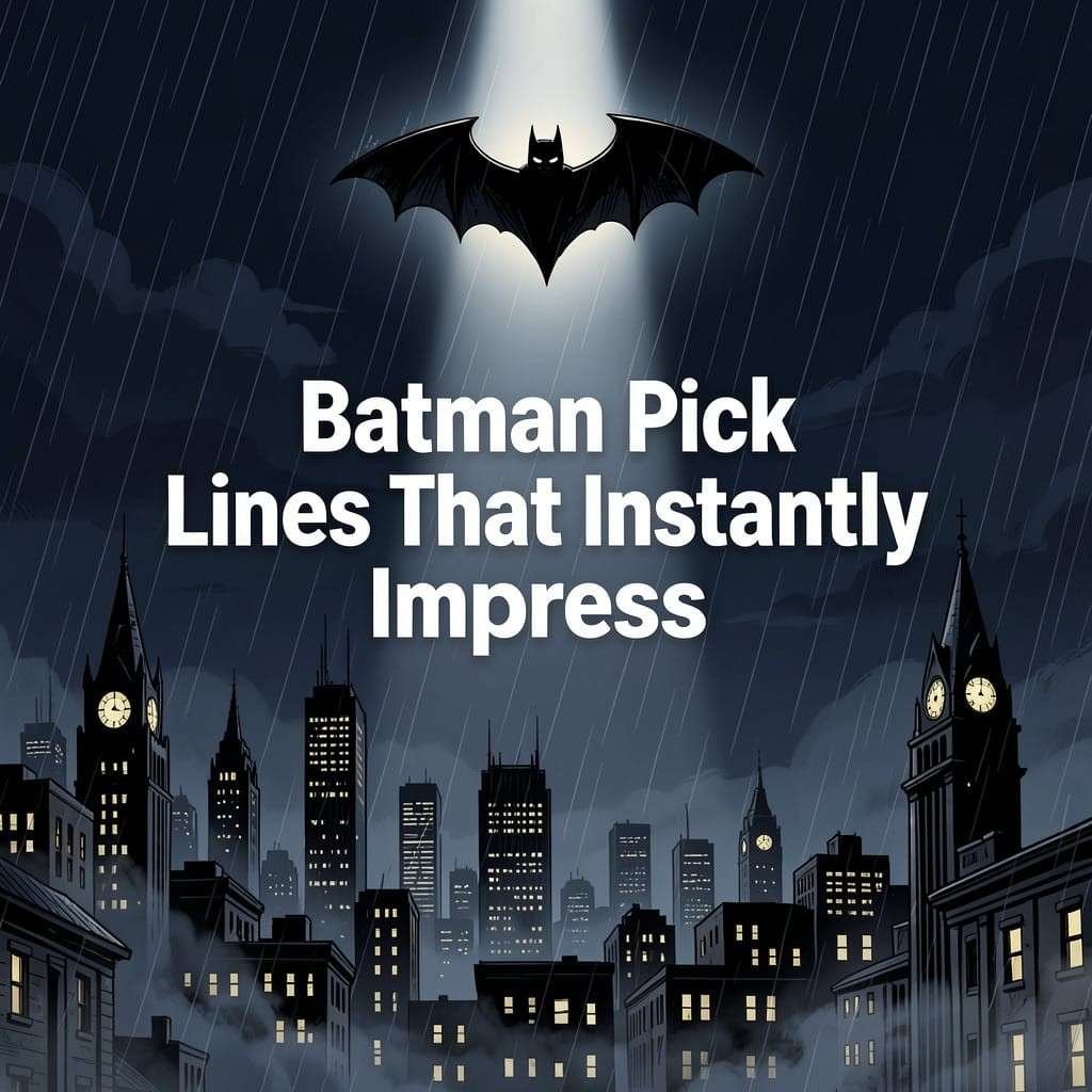 Batman Pick-Up Lines That Instantly Impress featured blog cover image